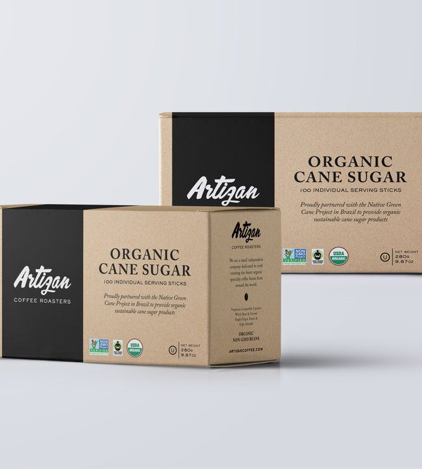 USDA Organic / Fair Trade / Non-GMO / Kosher – Cane Sugar Sticks