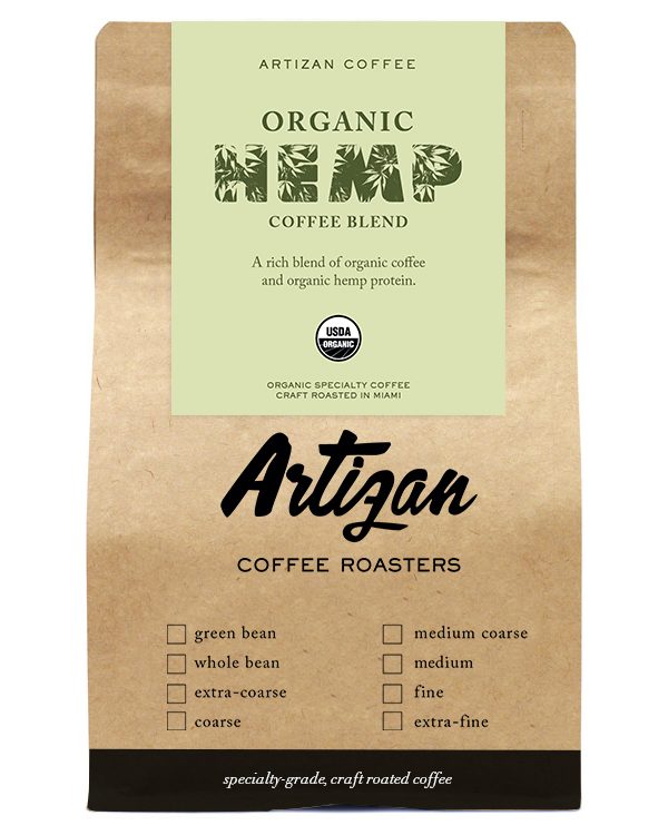 Organic Hemp Coffee Blend – Medium Roast