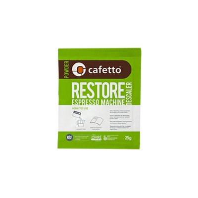 Cafetto Restore Descaler – 1 x 25g Sachet – OMRI Listed for Organic Use